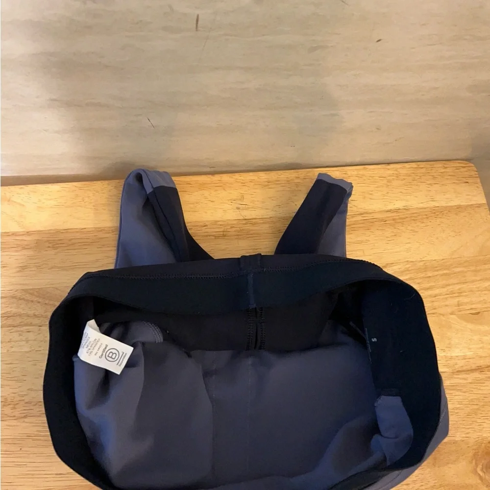 Athleta Conscious Crop Tank Top In Blue Periwinkle Color